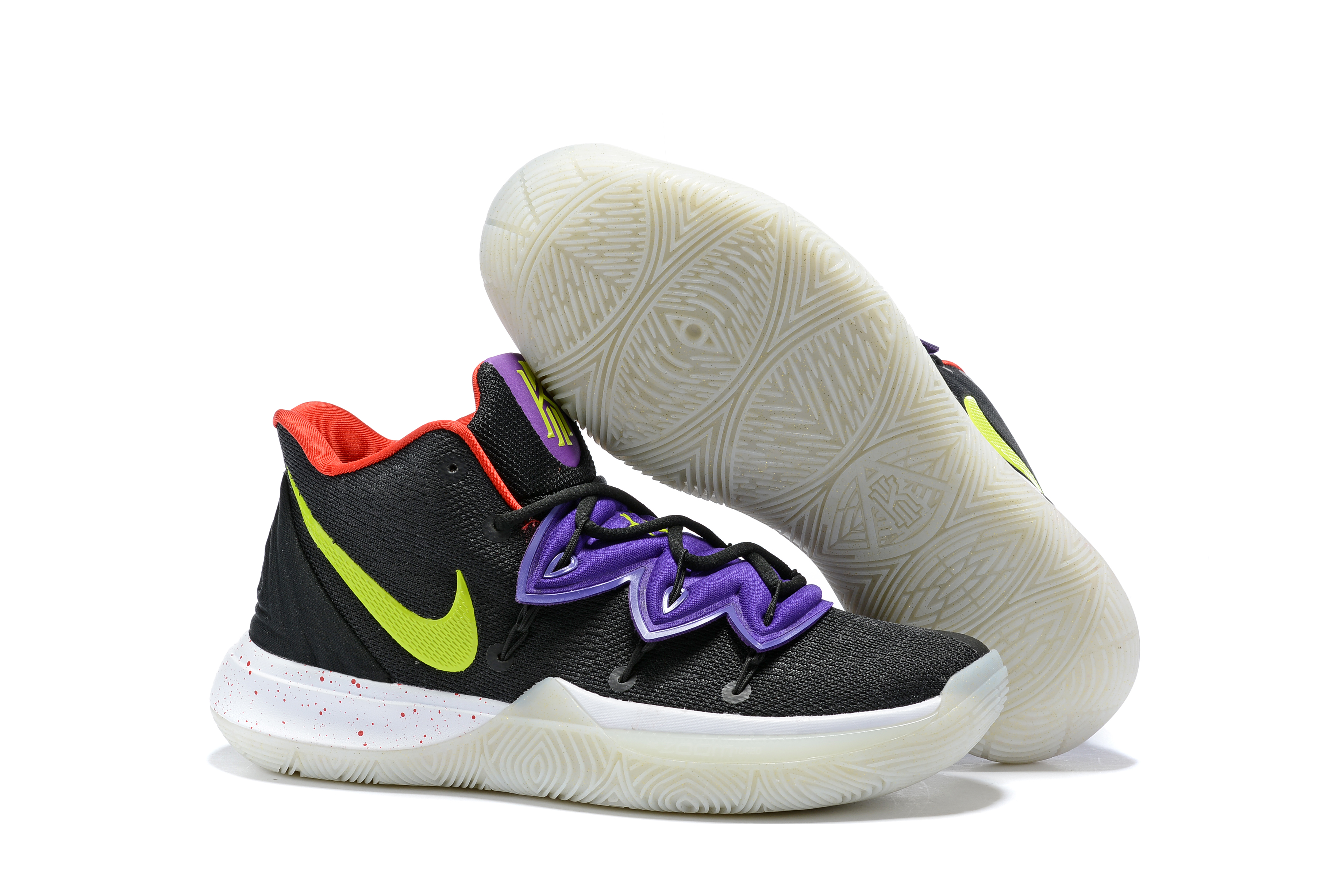 Nike Mens Nike Kyrie 5 Galaxy Black Multi Color AO2918