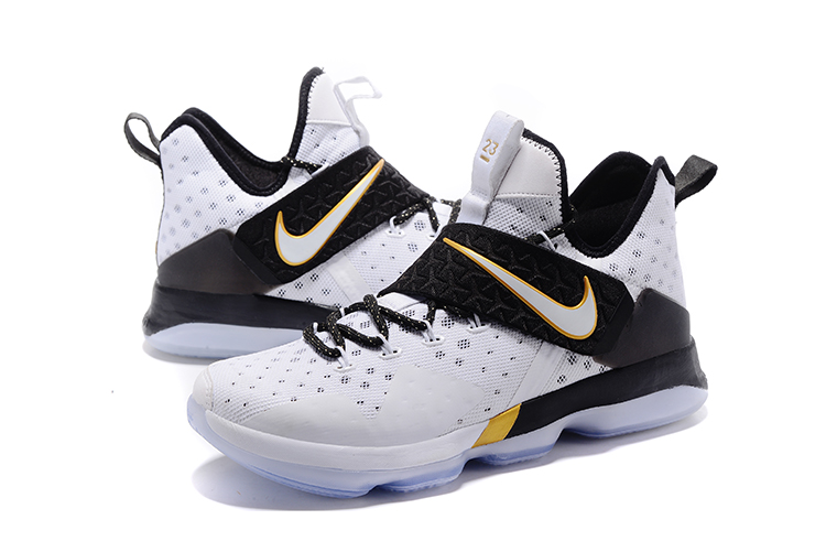 lebron 14 black and gold