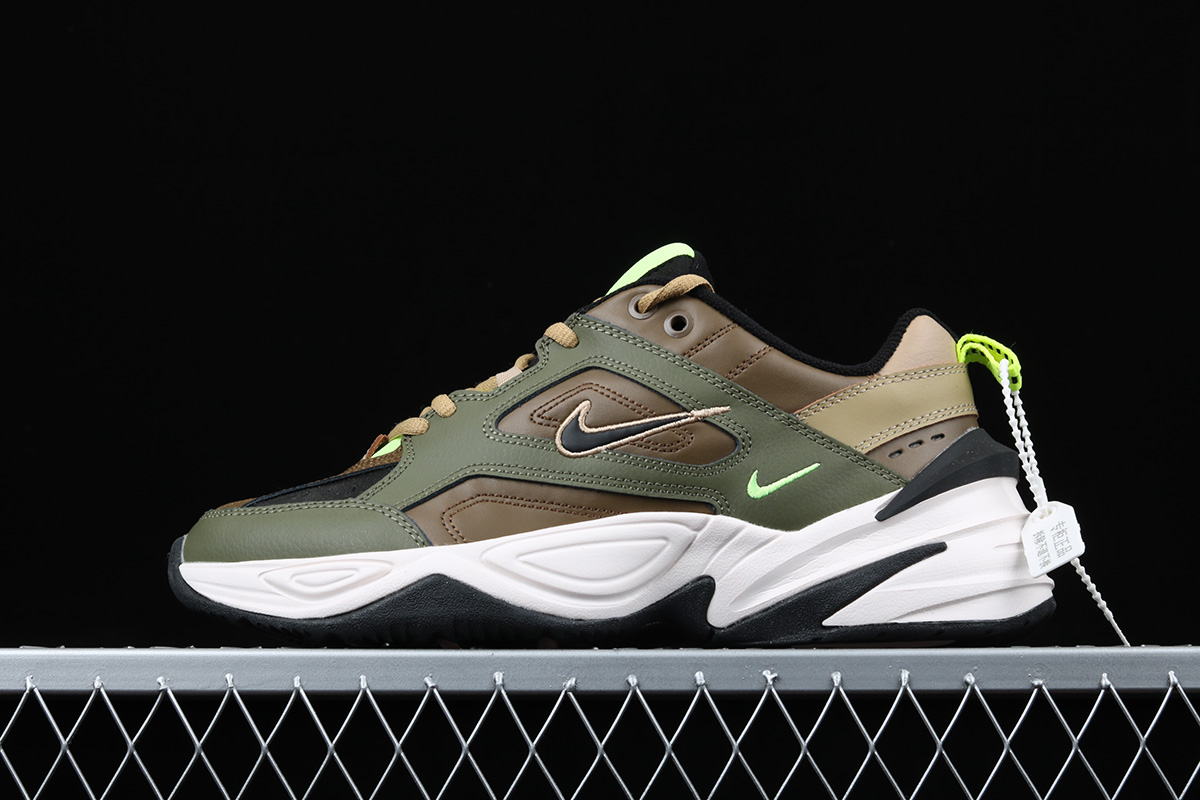 nike m2k tekno olive