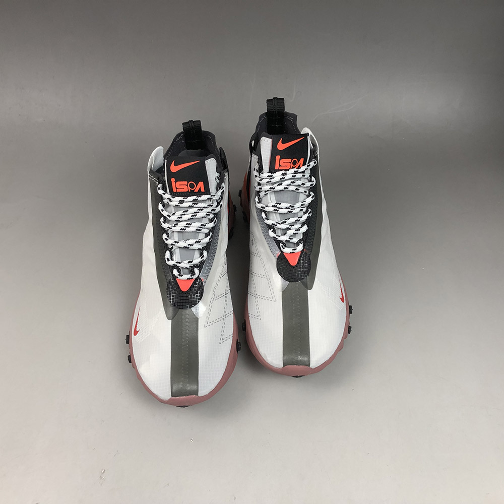 nike react mid wr ispa white