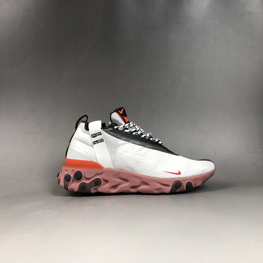 nike react mid wr ispa white