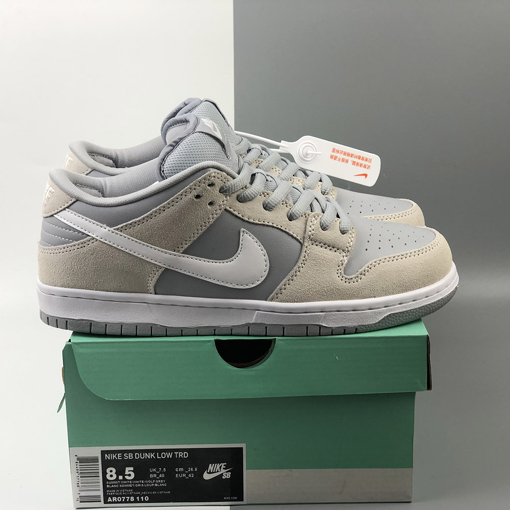 nike sb dunk low trd wolf grey