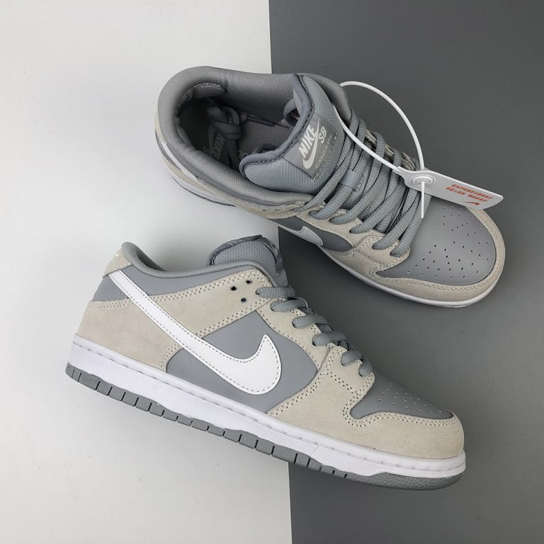 Nike SB Dunk Low Trd Summit White/Wolf Grey For Sale – The Sole Line