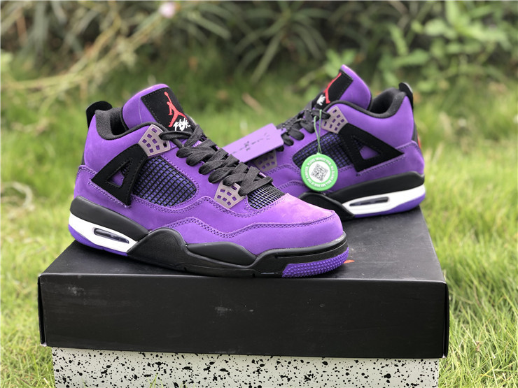 travis scott jordan 5 purple