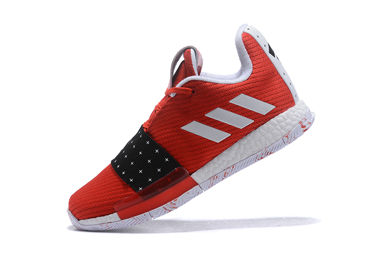 adidas Harden Vol. 3 Red/Black-White 