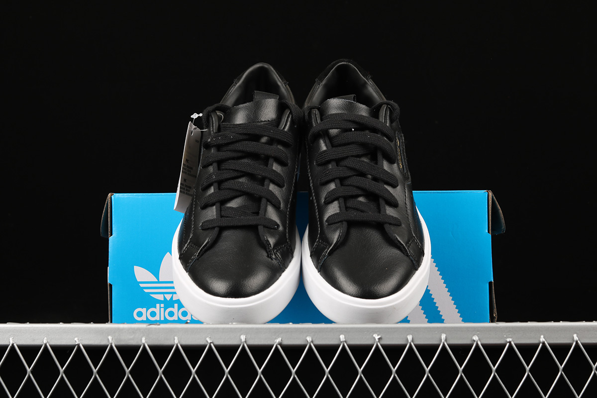 adidas-Sleek-Shoes-Core-Black-Crystal-White-For-Sale-5