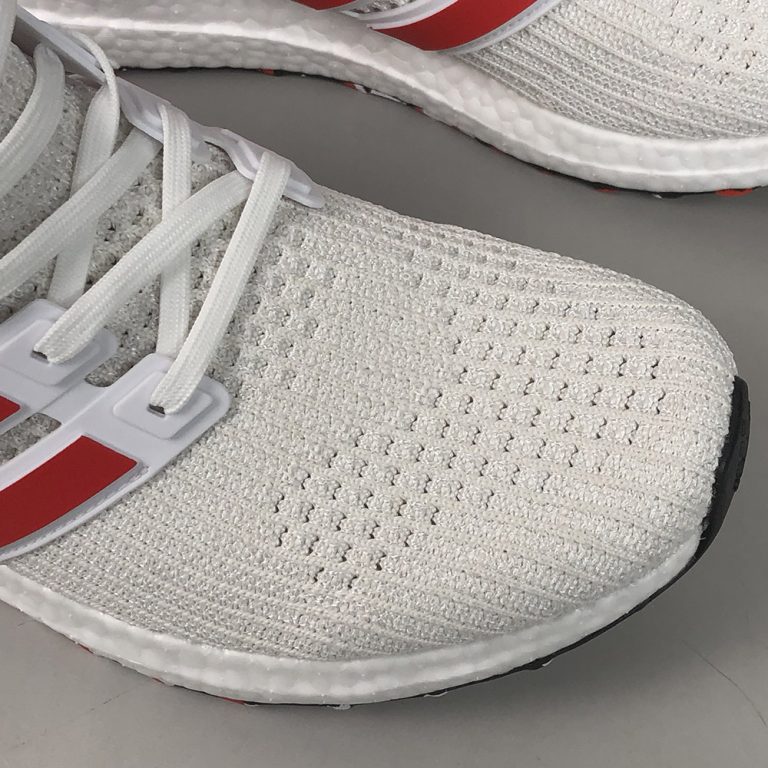 adidas Ultra Boost 4.0 White Red For Sale – The Sole Line