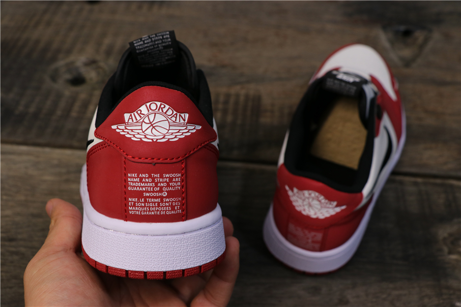 Air Jordan 1 Low Slip Chicago Varsity Red White Black On Sale The Sole Line