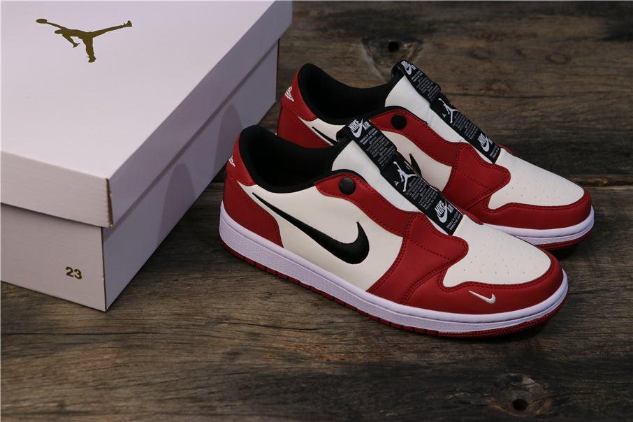 Air Jordan 1 Low Slip “Chicago” Varsity Red/White-Black On Sale – The Sole Line