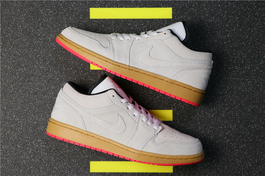 air jordan 1 low gum hyper pink