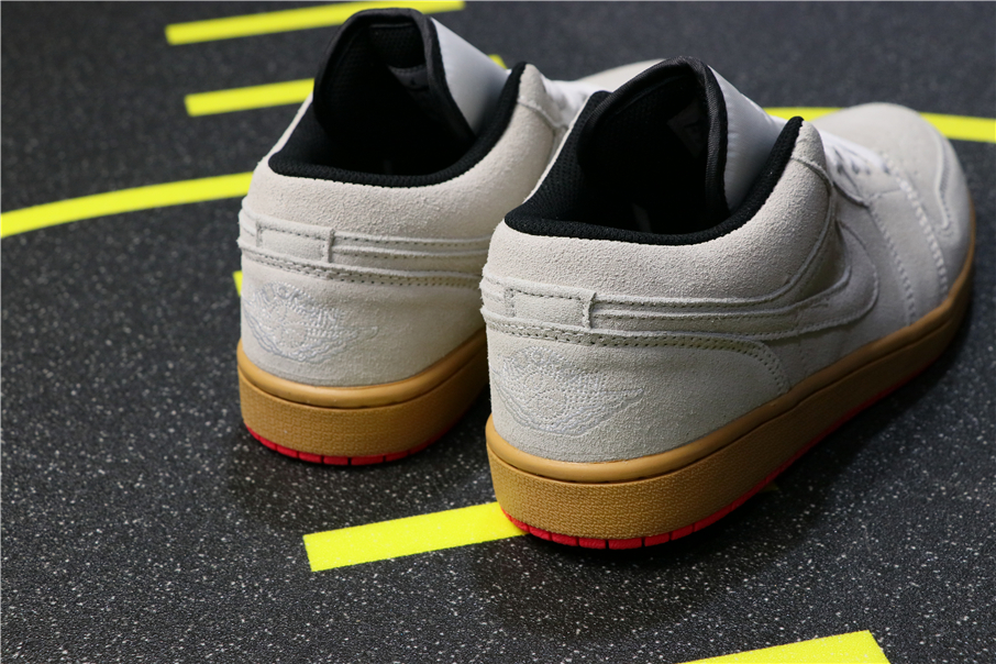 air jordan 1 low white gum