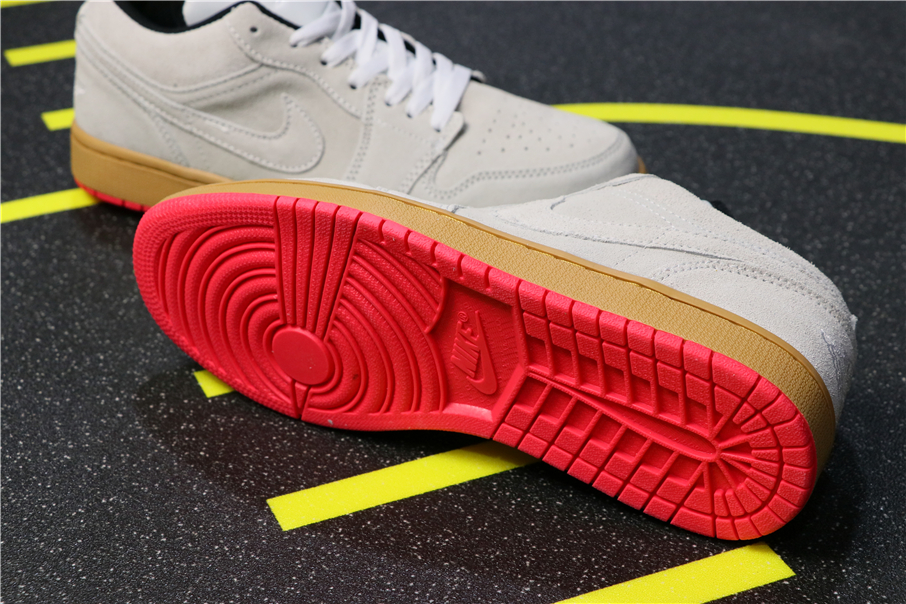 jordan 1 low white gum yellow