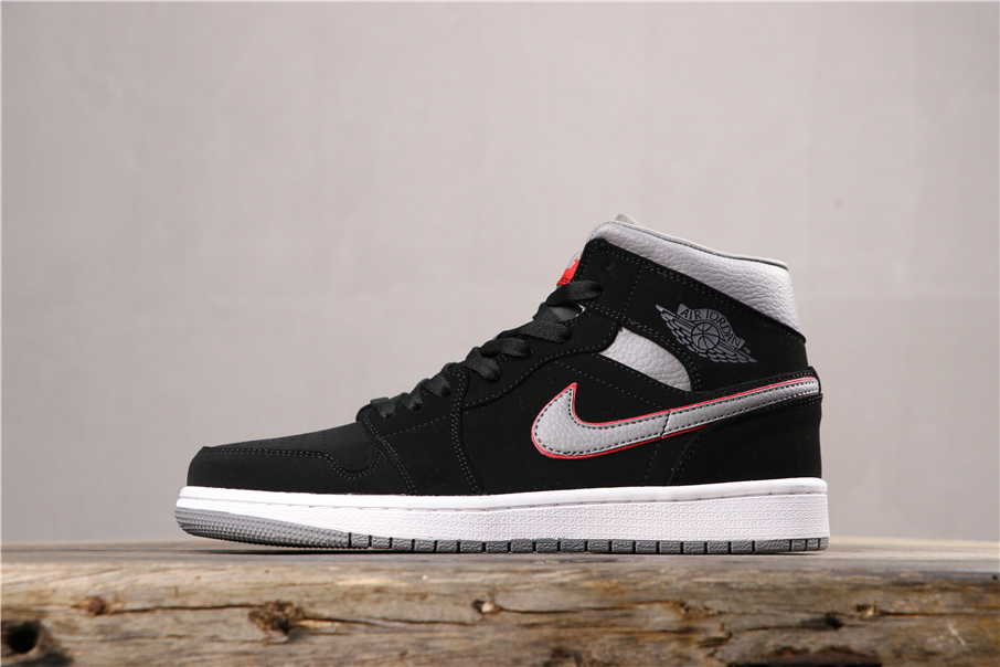 jordan 1 black gray red