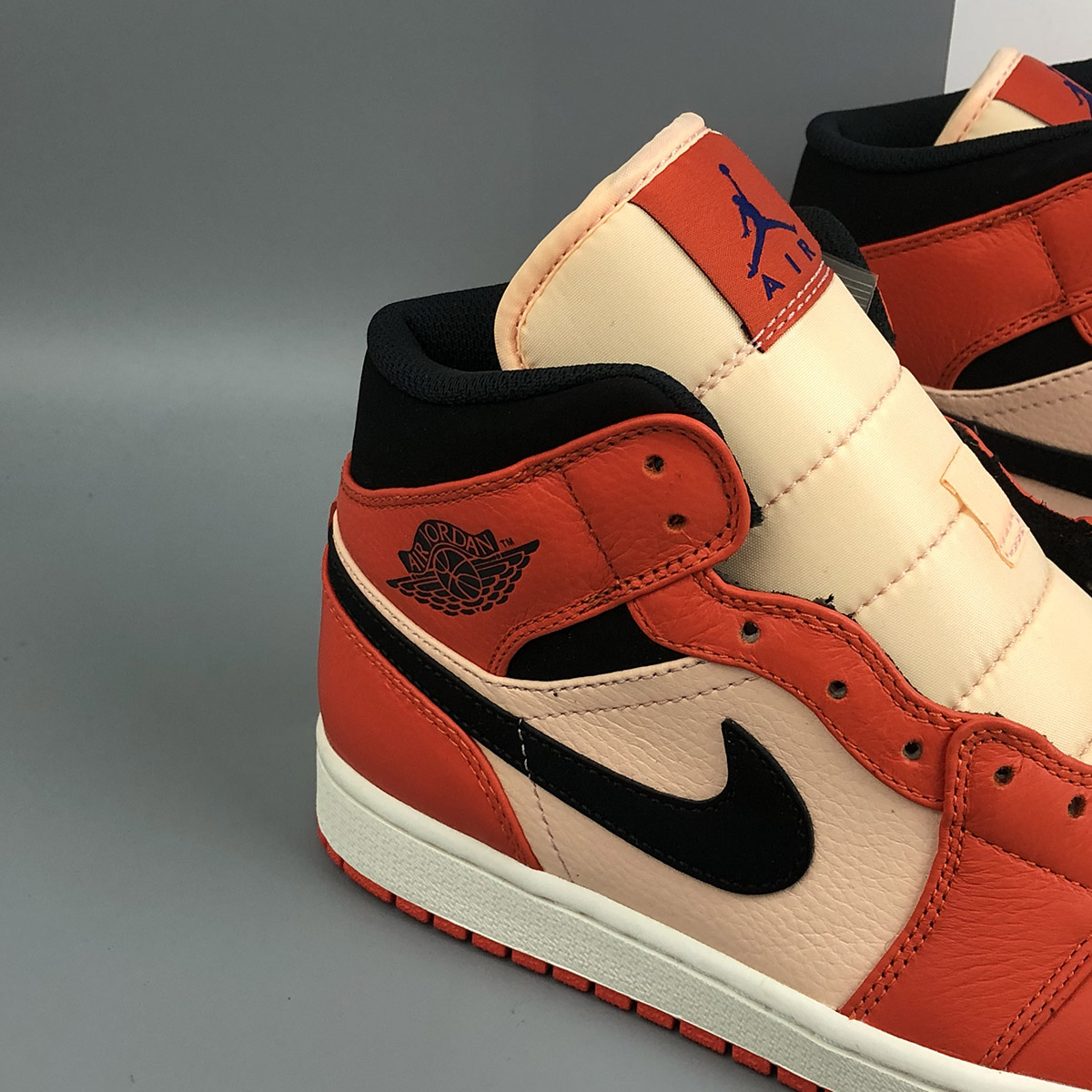 jordan 1 mid se team orange