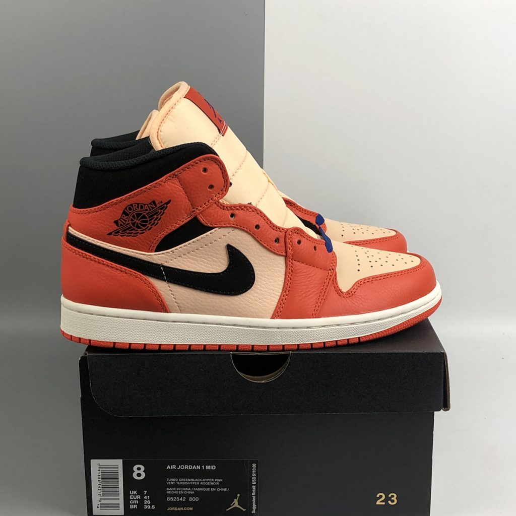 jordan mid 1 se orange