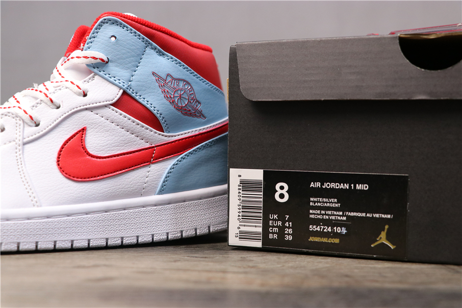 jordan 1 mid white topaz mist