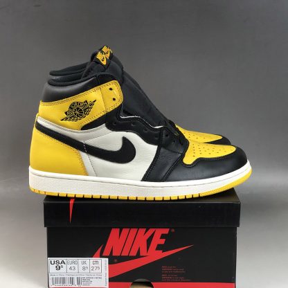 air jordan 1 retro yellow toe