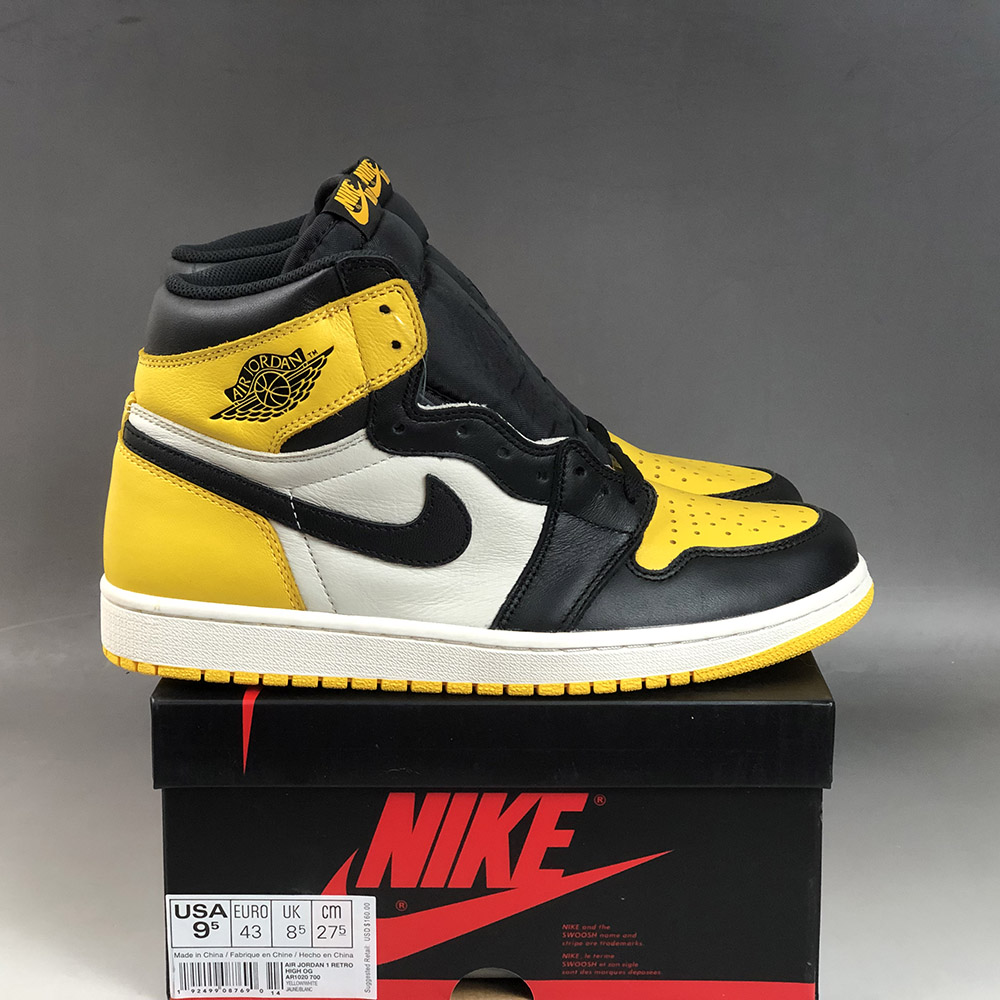 Air Jordan 1 Retro High OG “Yellow Toe 