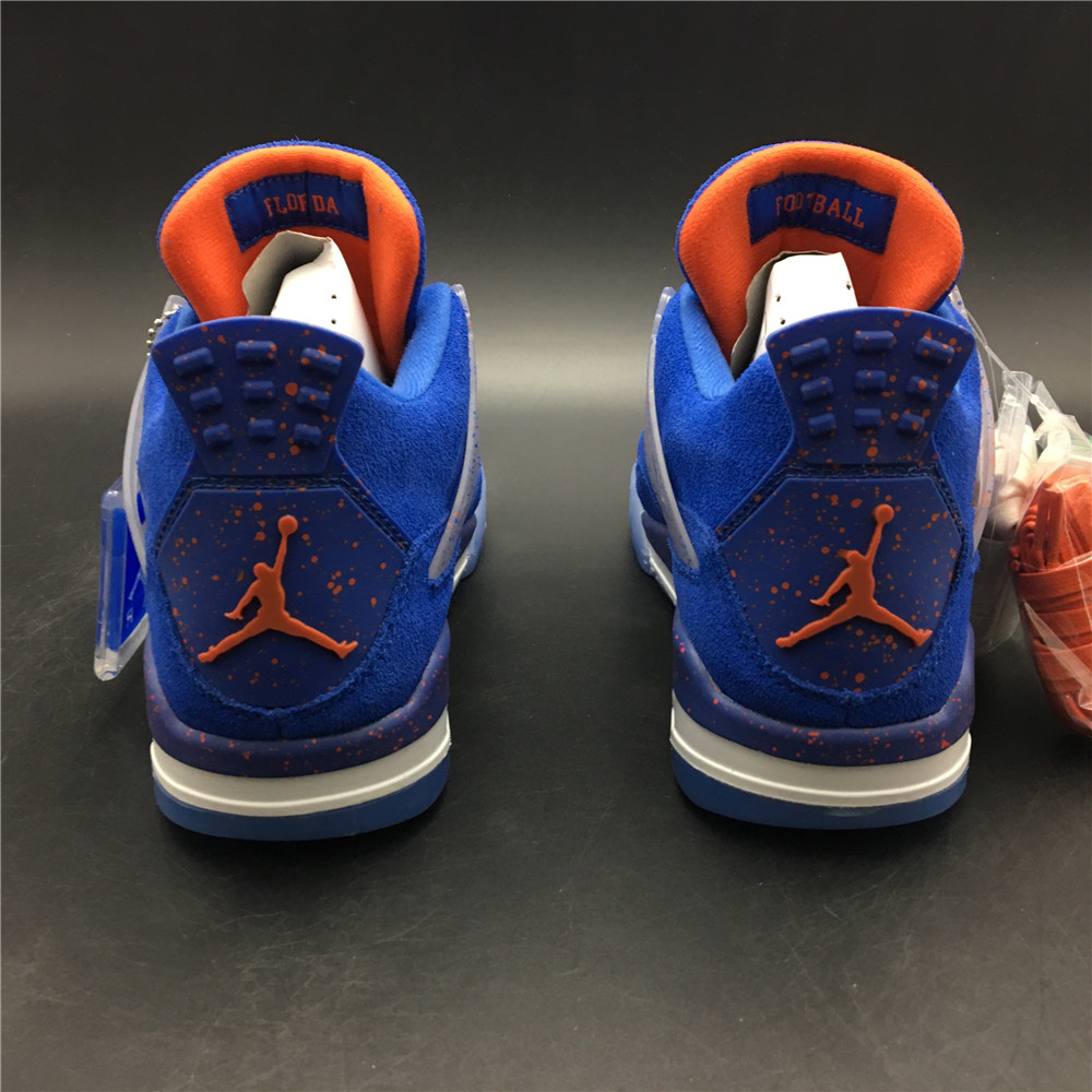 2019 Air Jordan 4 Florida Gators PE Blue On Sale – The Sole Line