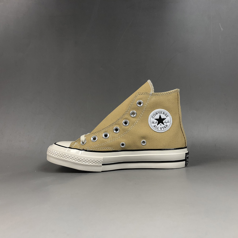 gold high top converse