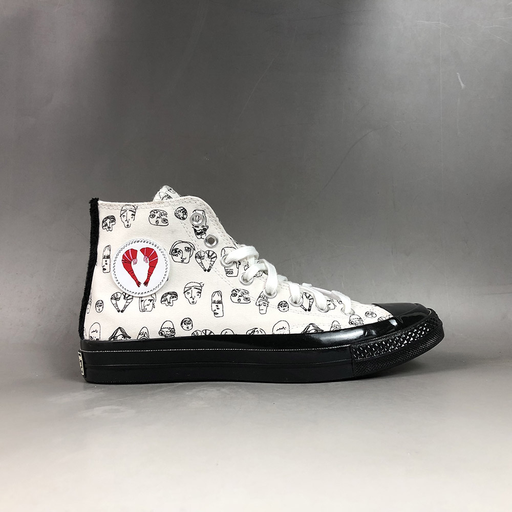 converse with black soles