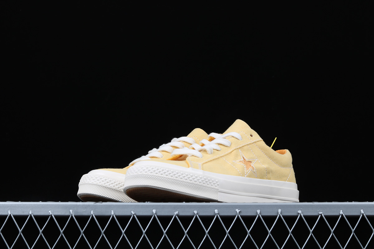 converse butter yellow