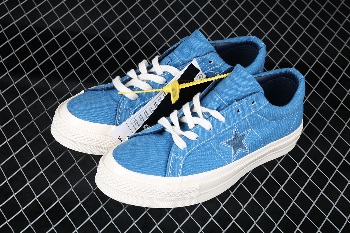 converse one star marine blue