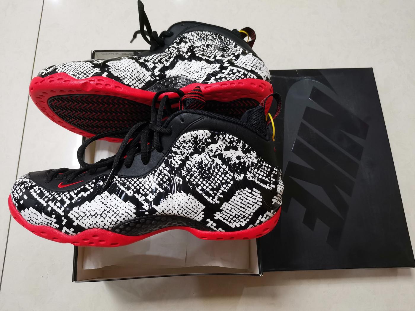 snakeskin foamposite for sale