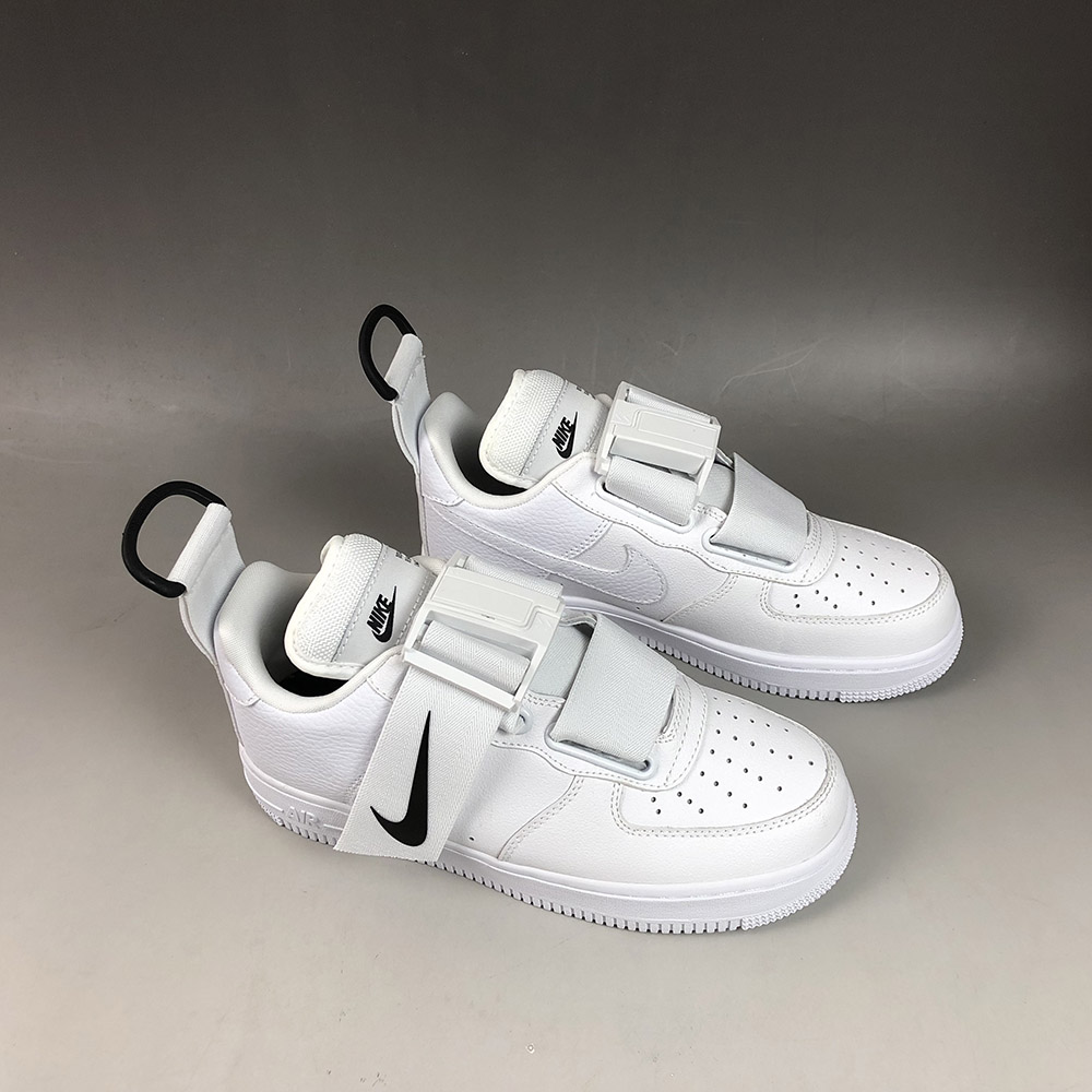 air force 1 white and black utility