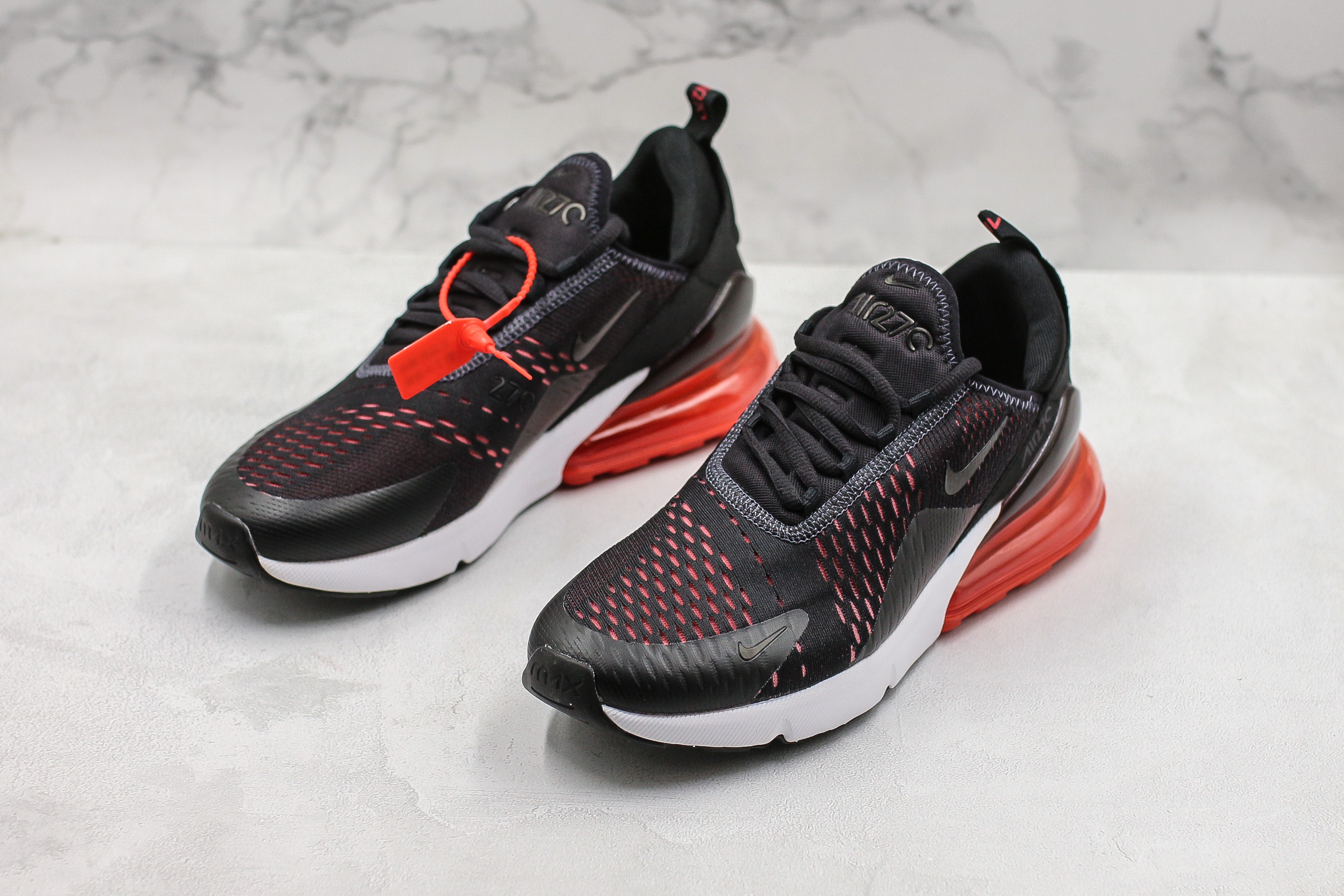 Nike Air Max 270 Oil Grey/Habanero Red 