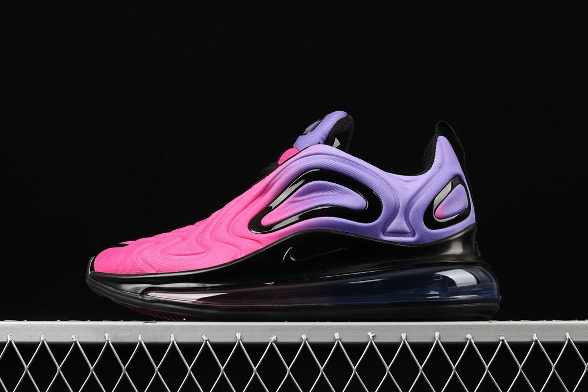 air max 720 black pink purple