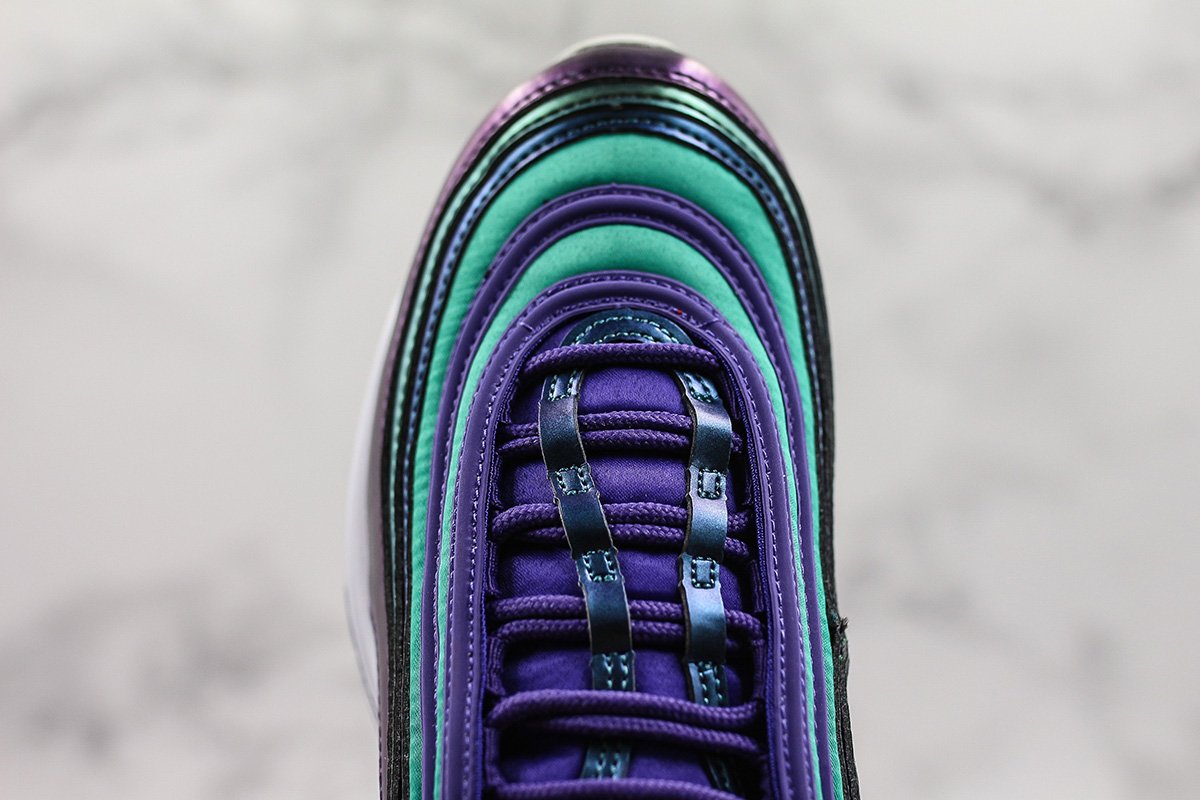 nike air max 97 purple and black