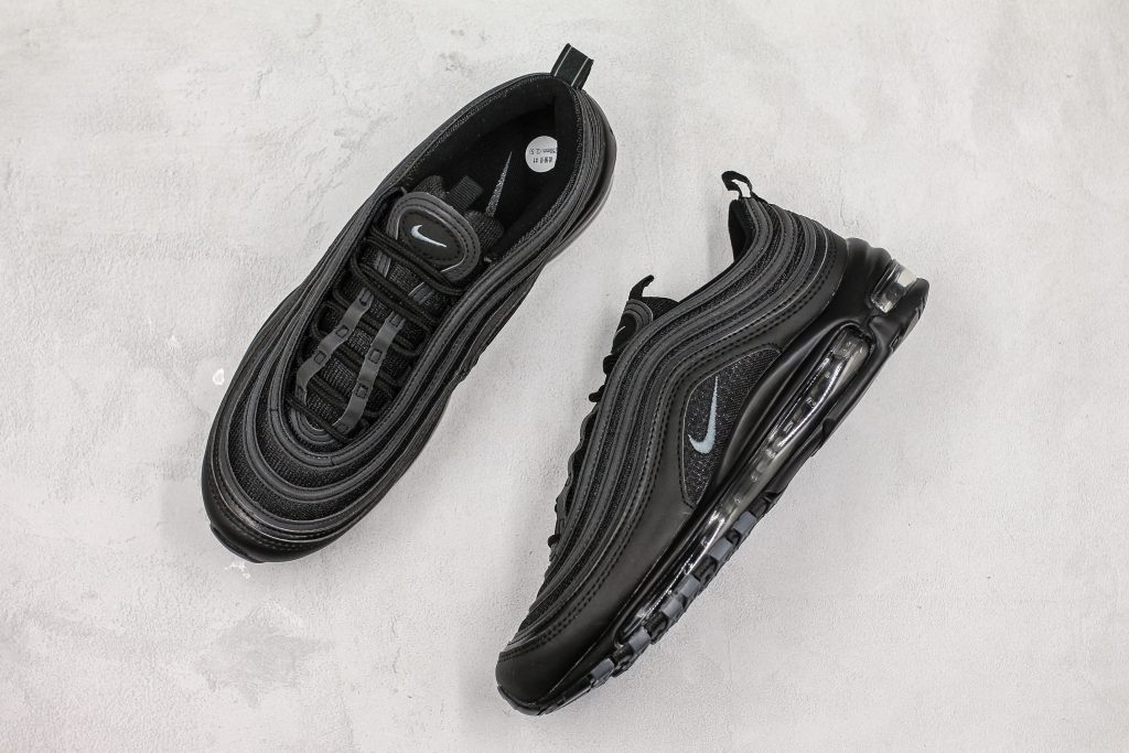 Nike Air Max 97 âTriple Blackâ For Sale â The Sole Line
