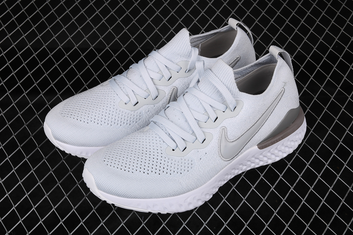 Nike Epic React Flyknit 2 White and 