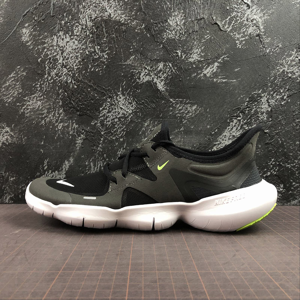 Nike Free RN 5.0 Black/Anthracite/Volt 