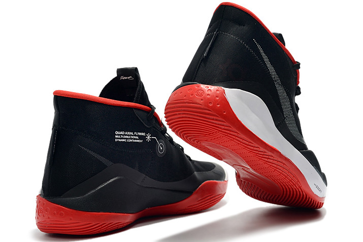 Nike KD 12 Black/White-Varsity Red For 