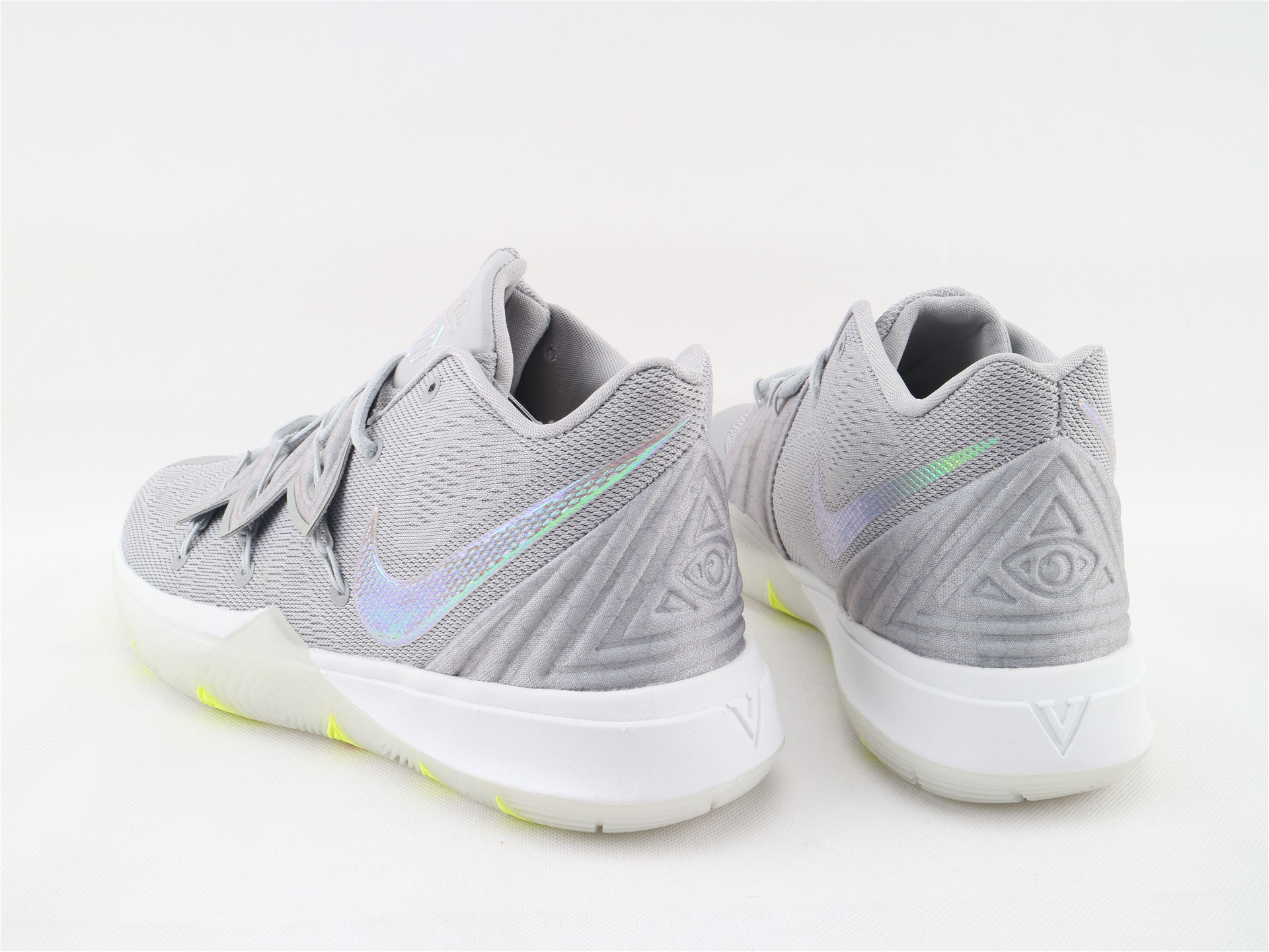 Wanli Shoe Cabinet NIKE KYRIE 5 EP UFO Starry Blue Splashing Dark Green Alien Flying ...