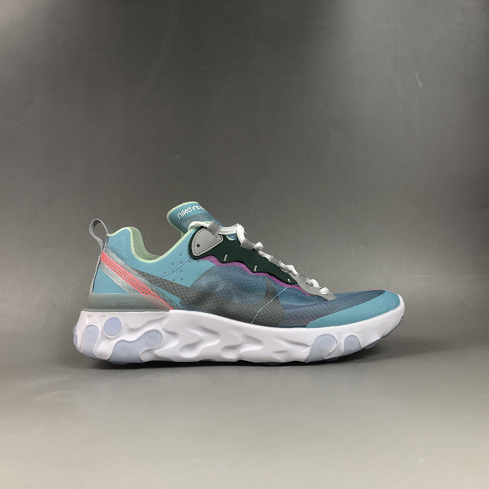 nike react blue tint