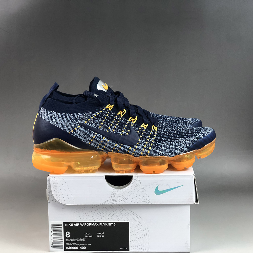 nike vapormax gray and orange