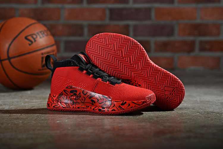 dame 5 red and black