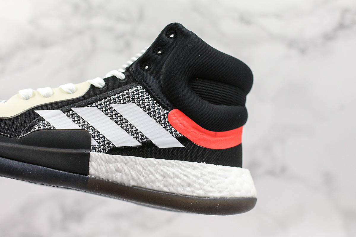 adidas marquee boost black white