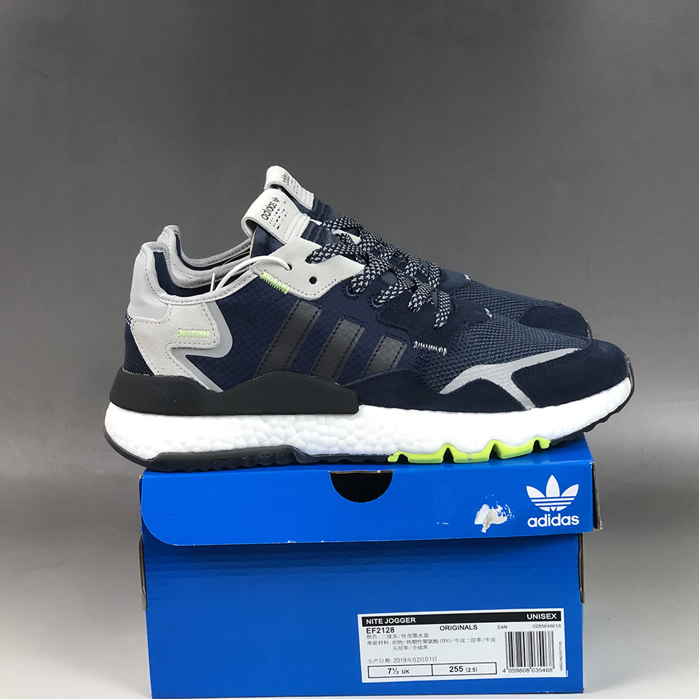 adidas nite jogger blue