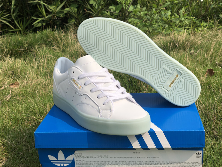 adidas sleek shoes cloud white