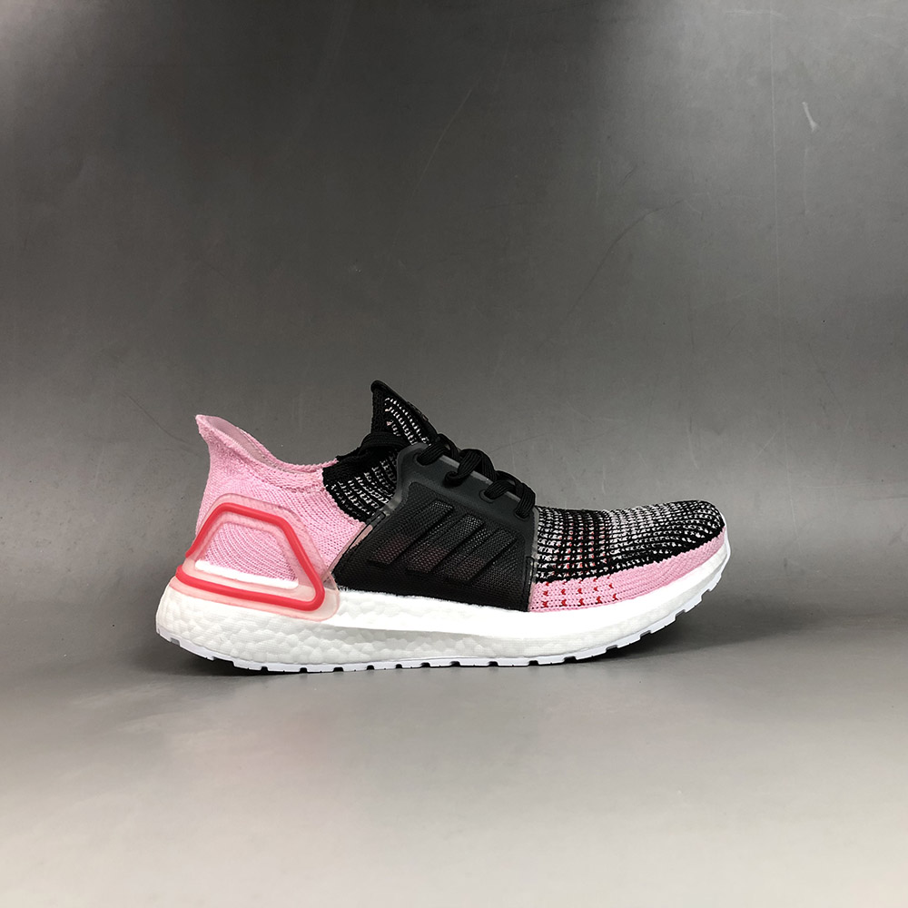 adidas boost pink and black