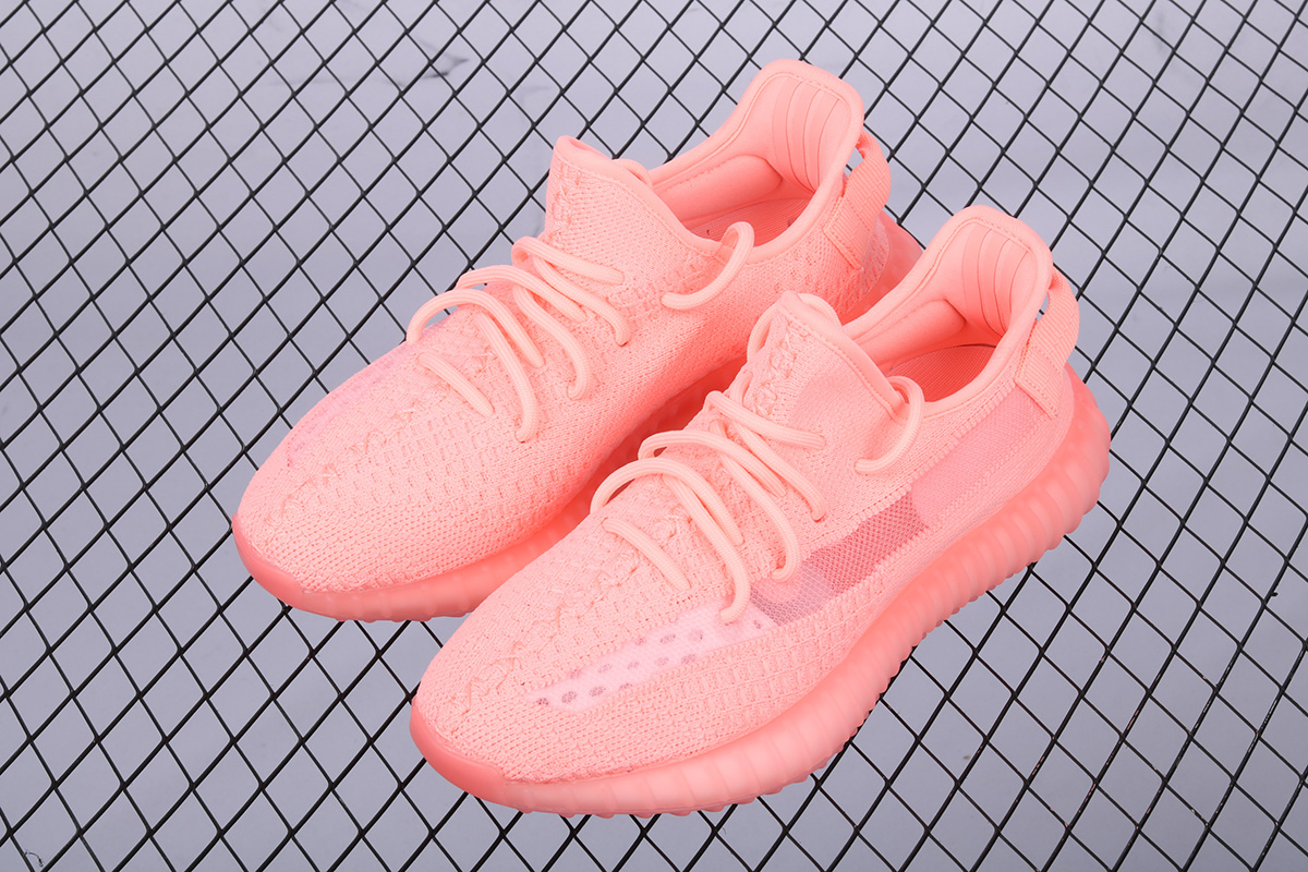 yeezy neon pink