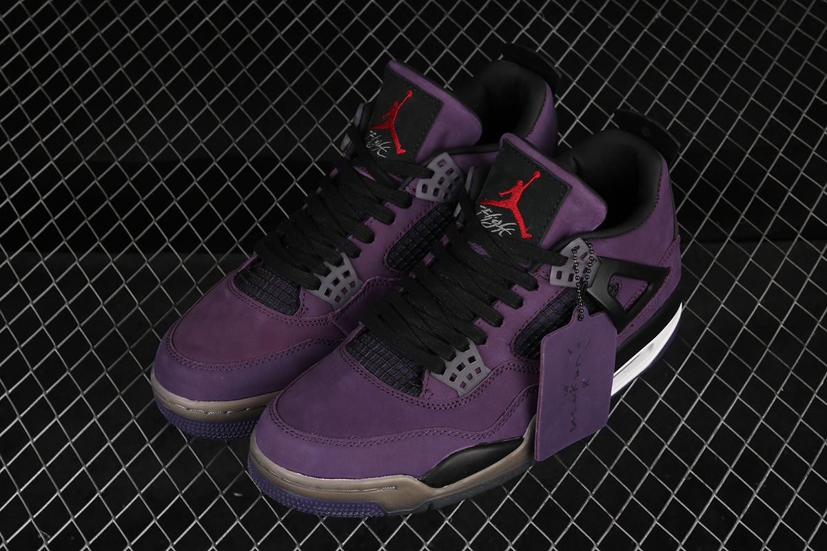 jordan 4 purple travis scott