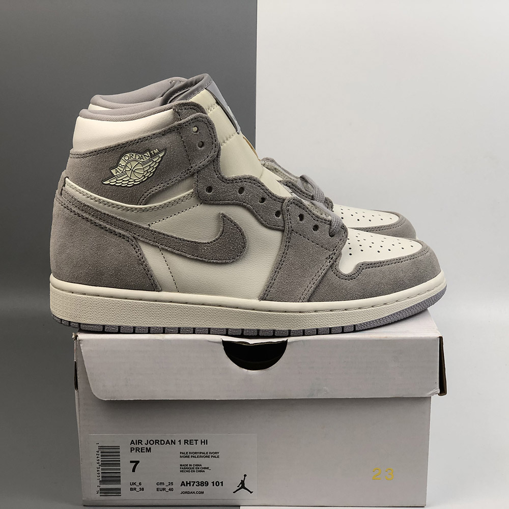 jordan 1 high premium ivory womens