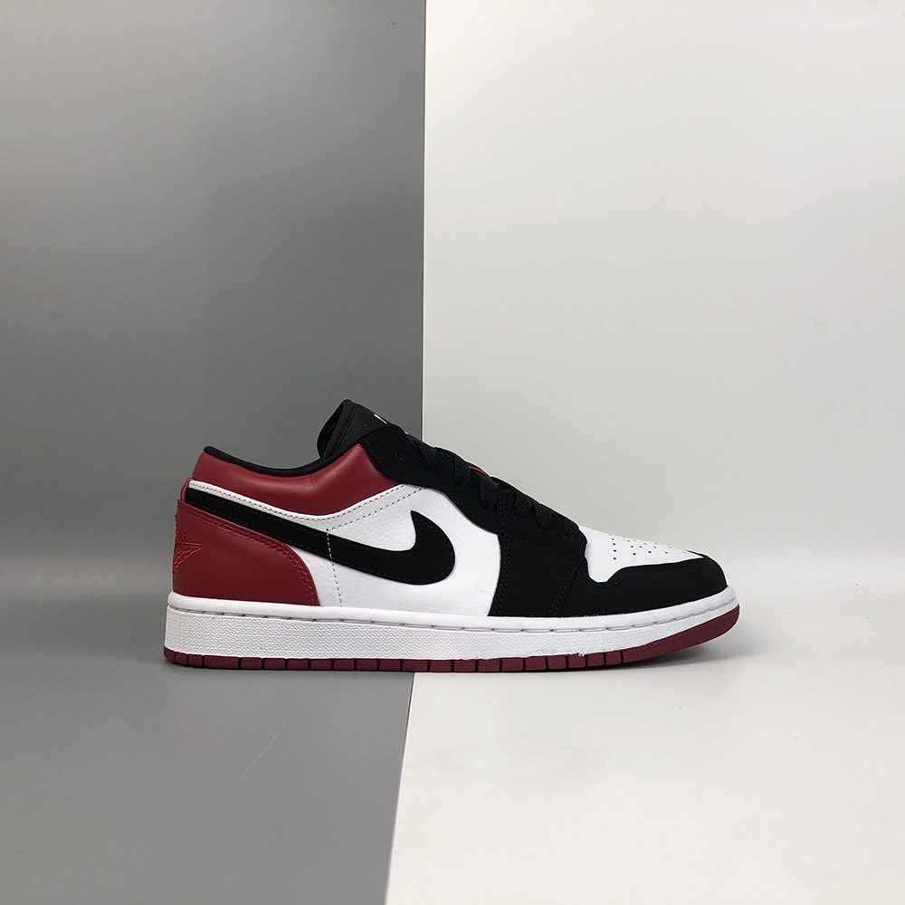 jordan 1 low black toe 2019