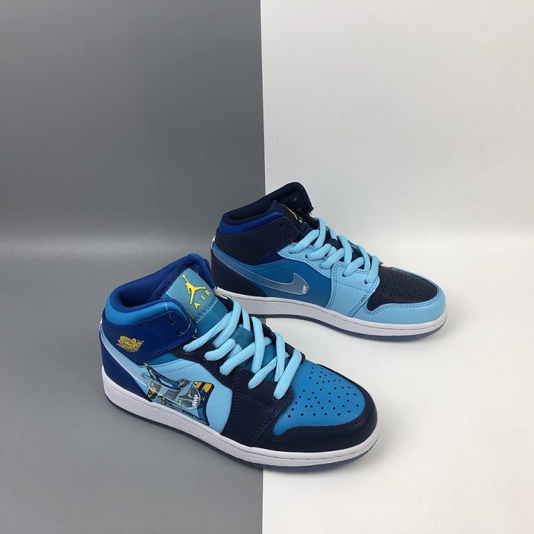 jordan 1 mid blue lagoon