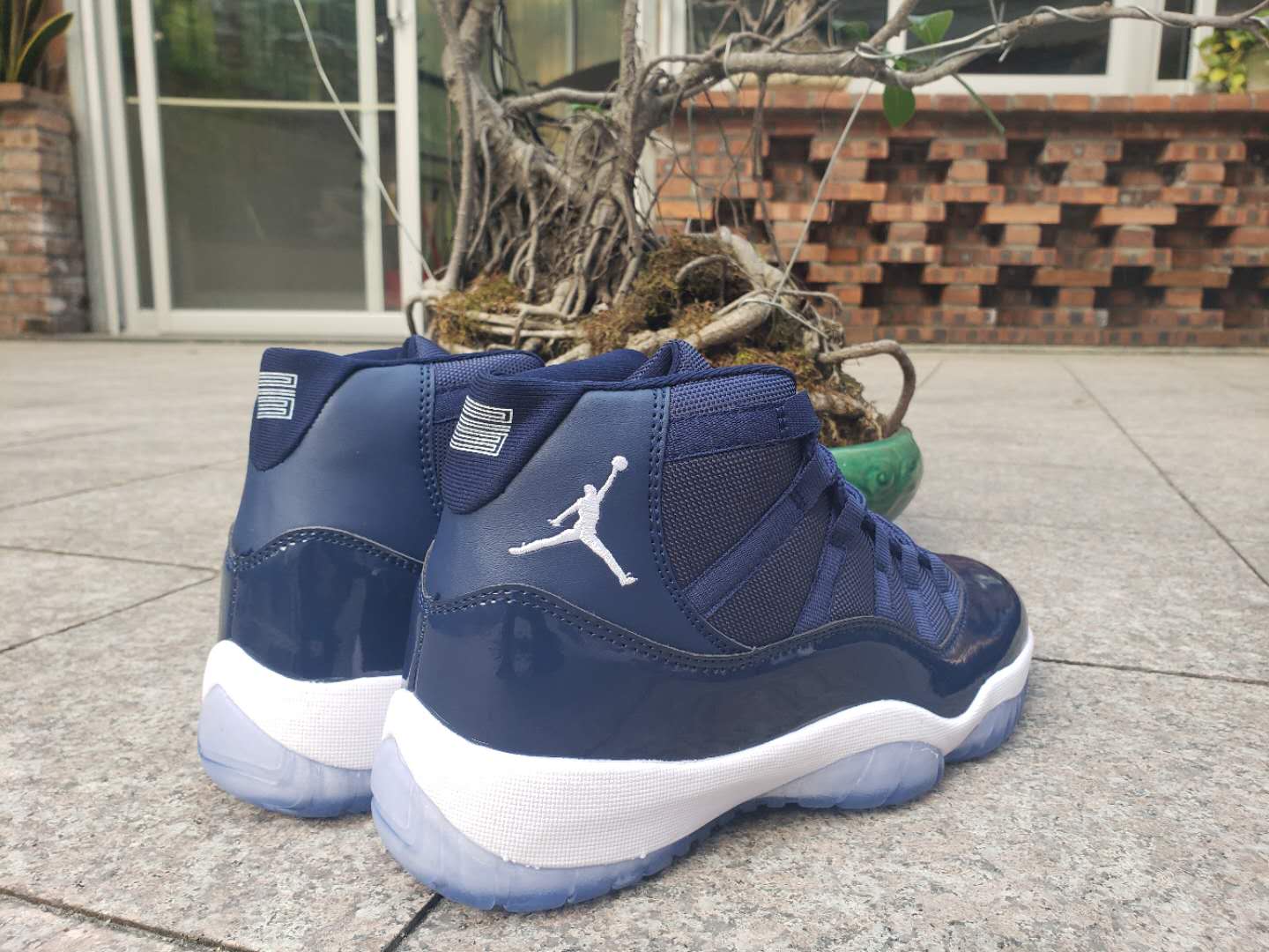 navy blue jordans kids